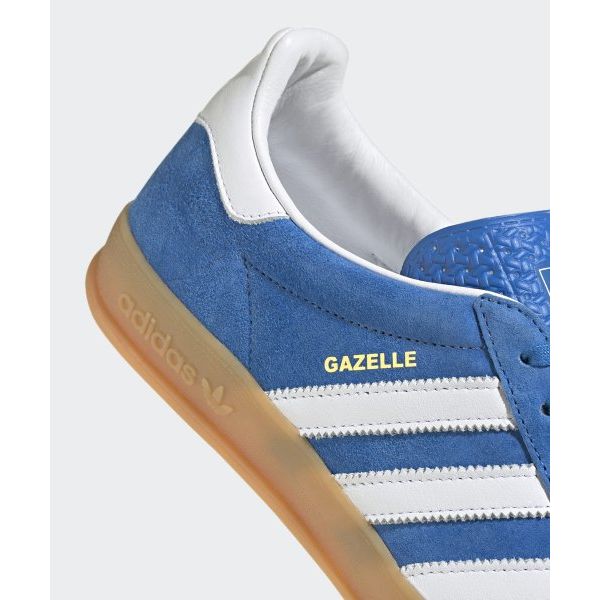 adidas Мужские кроссовки Gazelle Indoor Blue Bird Gum Cloud-White H06260