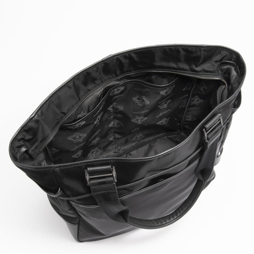 Tote Bag PER Compatible with A4 Size 26L 910g PC Storage Back Pocket Business Bag Khaki [Orobianco] [Genuine Product] Men's "SOLO TE" 13.3inch