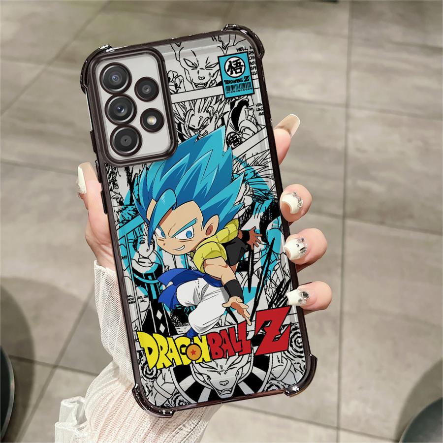 Чехол Dragon Ball Goku Blue DBZ с мягкой обложкой для Samsung Galaxy A16 A33 A22 A32 A13 A23 A23 A12 A35 A24 A25 A34 A14 A15