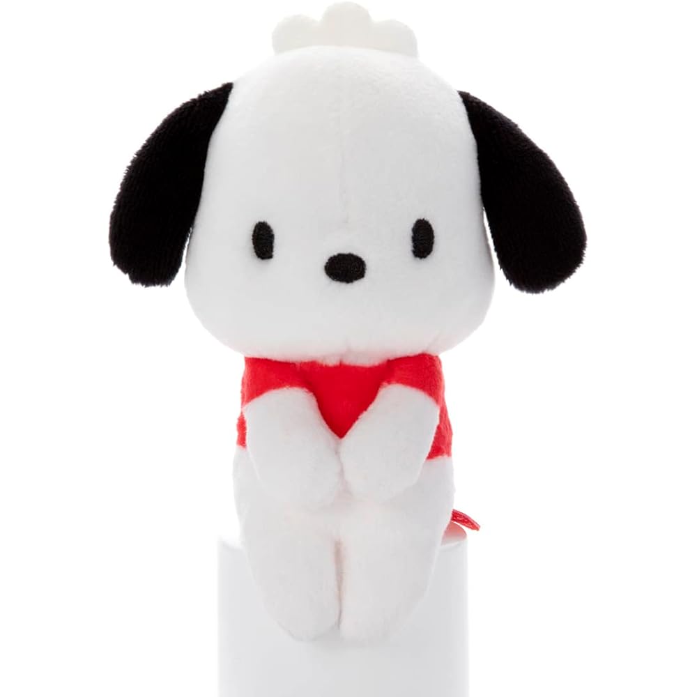 Плюшевая игрушка Sanrio Chocorisan Pochacco, высота около 13 см, мягкая мягкая игрушка