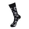 Men's Large Size New Colorful Geometric Pattern Sport Tube Socks