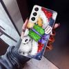 Happy Christmas Cute Bear Gift Phone Case For Samsung Galaxy S26 S25 Edge S24 S23 Ultra S22 Plus S21 S20 FE Soft TPU Back Cover