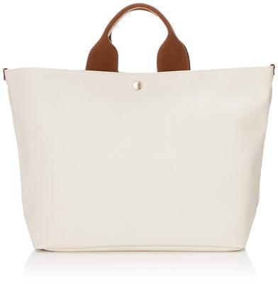 Сумка-тоут из кожи Scotch Grain Neo Leather A4 Plain BREATH Cream [Topkapi] женская