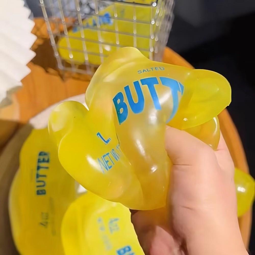 Super Soft Butter Stick Squeezable Toy Soft Feel Butter Stick Fidget Toy Home