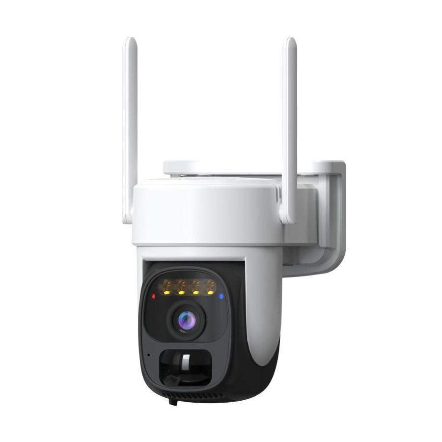 O-KAM 2K Уличная камера на солнечных батареях: Водонепроницаемый, WiFi/4G, Ночное видение, Полноцветный, Вращение на 360°.