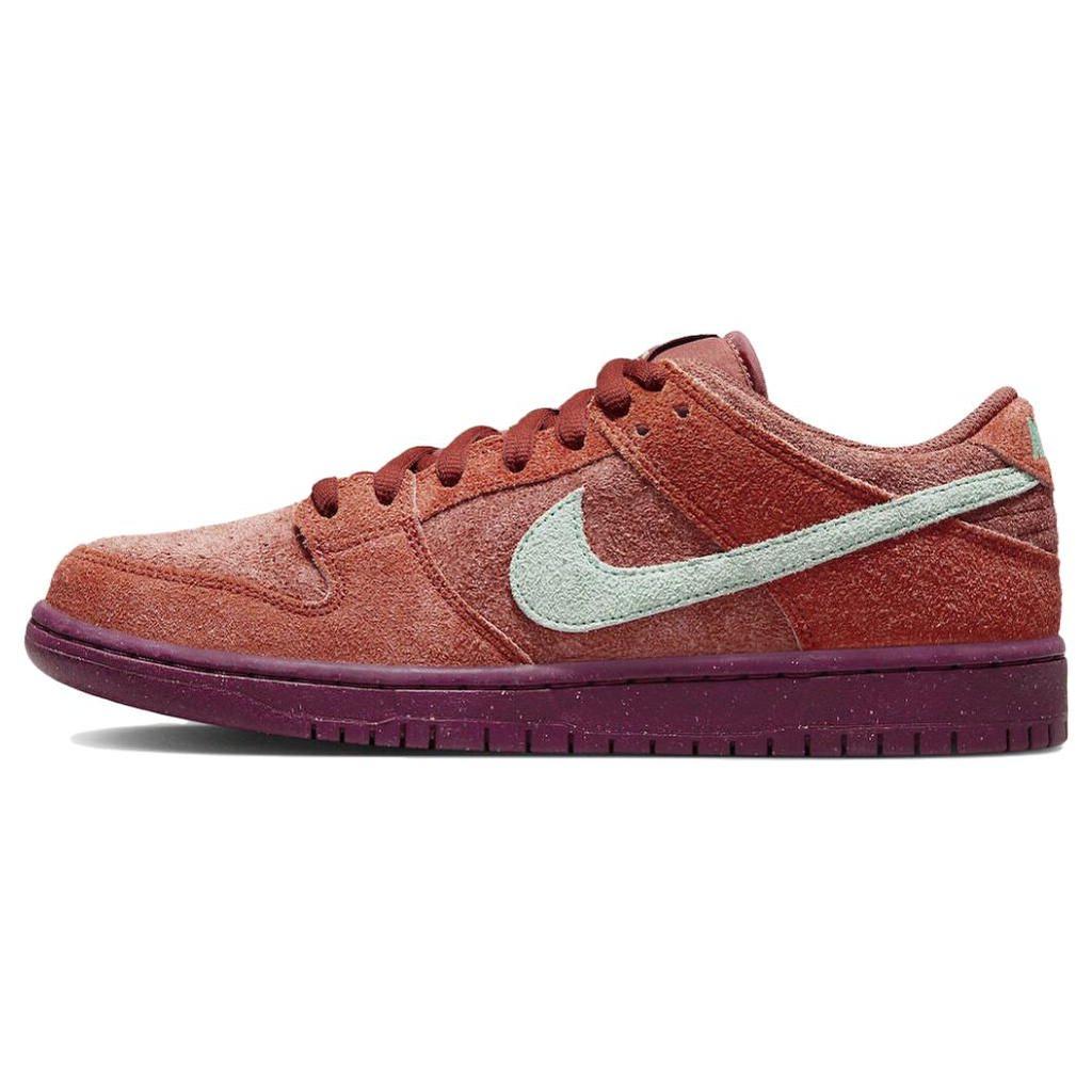 Nike Dunk Low SB Mystic Red Unisex Sneakers Emerald-Rise Rugged-Orange Rosewood DV5429-601