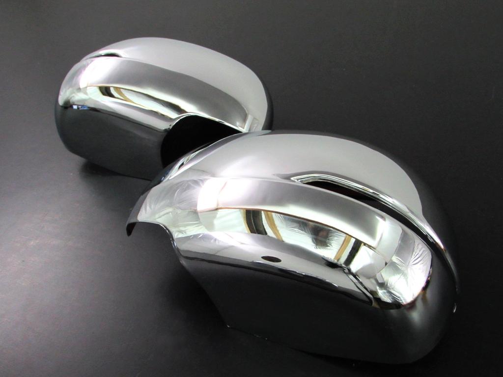 BRIGHTZ Chrome Door Mirror Covers for Custom with N-WGN JH1/JH2 (E-Type) [MIR-SID-028] (Compatible N-WGN, N-WGN, N-Wagon, N-Wagon, N-WGN Custom,