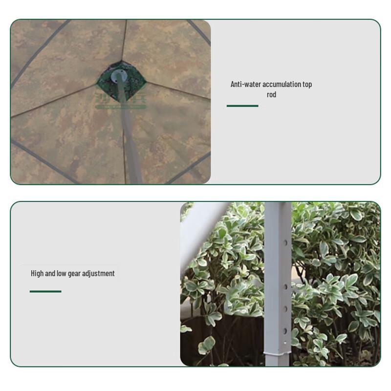 Shachangbing Camouflage Outdoor Retractable Canopy