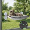 POMESEA Cat Window Cat Window Window Bed for Large Cat 20kg Weight Suction Cups and Easy Fluorescent Hammock, Bed, Cats, Foldable, All-Season Bed,