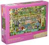 Yanoman [Made In Japan] 500-Piece Jigsaw Puzzle: Pierre the Maze Detective - Hidden Object In the Candy Store (38x53cm) 05-1028 Includes a Piece