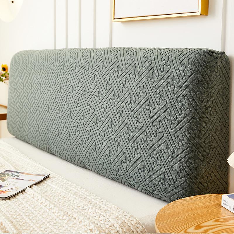 Headboard Covers, Stretch Bed Headboard Slipcover, Dustproof Protector Cover for Linen Fabric Tufted Upholstered Headboard