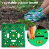 Seeds Spacer Board Seedings Spacing Template Square Foot Garden Seeds Spacer Tool Planting Board for Precise Seeds Placement