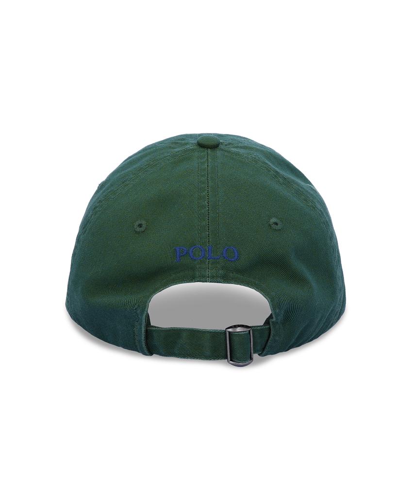 Кепка-бейсболка из хлопка чино POLO RALPH LAUREN - Зеленая