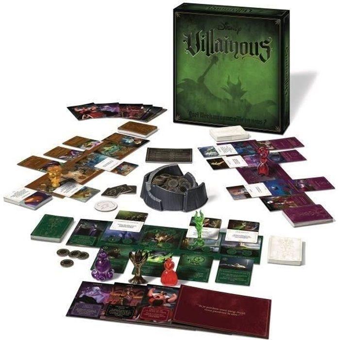Villainous Disney Семейная стратегическая игра, захватывающая и дьявольская, от 2 до 6 игроков, от 10 лет, Ravensburger