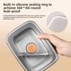 Stainless Steel Camping Lunch Box Leak-proof Refrigerator Freezer Storage Box  Kitchen Accessories