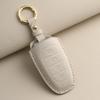 Изготовленный на заказ чехол для современного ключа автомобиля, чисто ручной работы, высококачественный кожаный защитный чехол для ключа, автотовары