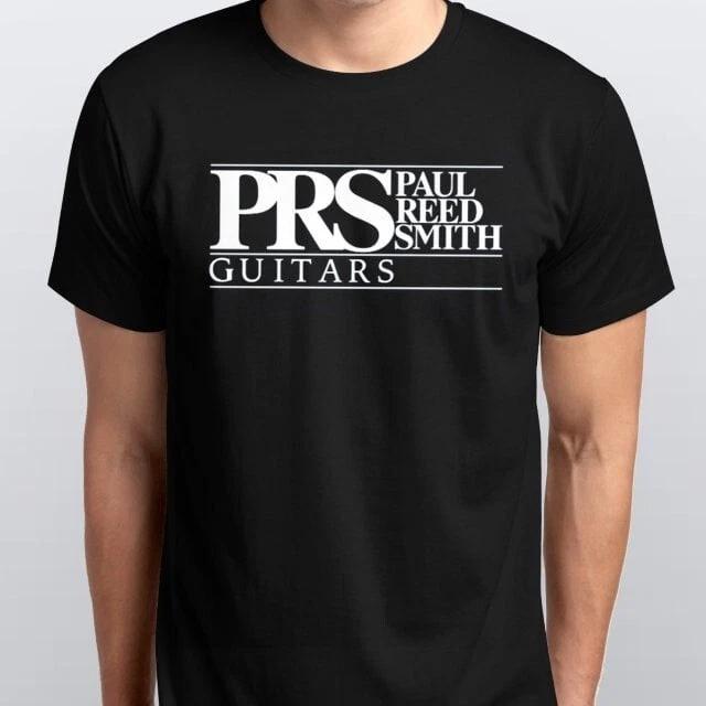 Мужские и женские футболки PRS PAUL REED SMITH T-SHIRT Все размеры черный белый