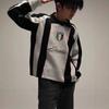Unisex Oversized Long Sleeve Hoodie With 3D Embroidered Letters Streetwear Casual Top Winter