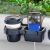 Space-Saving Car Door Cup Holder Waterproof Vehicle Door Storage Box Phone Storage