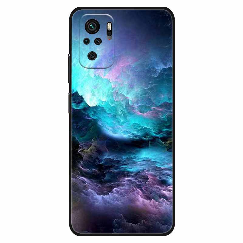 Чехол для Poco M5S Для Xiaomi Poco M5S Модный Мягкий ТПУ Силиконовый Чехол для Телефона Для Poco M5 S M5S Задняя Крышка PocoM5s 5S Funda Coque