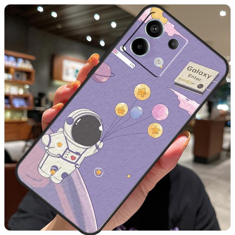 Милый чехол Звездный Астронавт Для Xiaomi Redmi Note 12 9 10 11 13 14 15 Pro Plus Чехол Для Redmi 13C 12C 10C 14C 15 C
