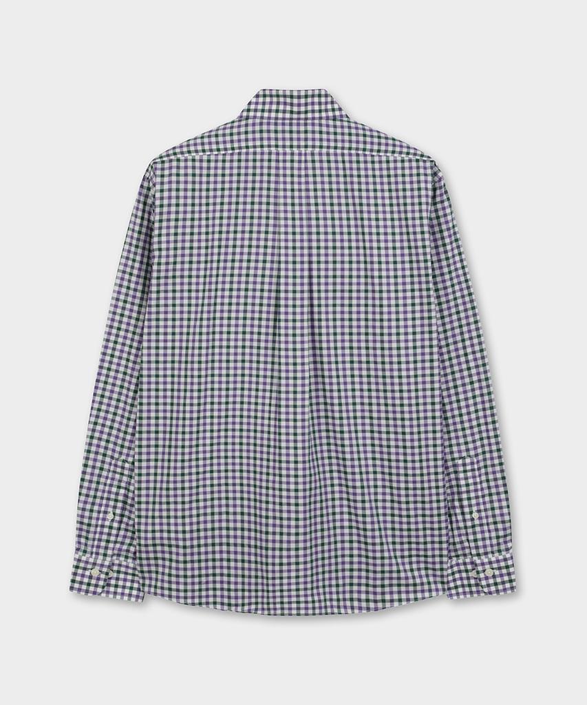 Рубашка в клетку из негладкой твиловой ткани Regular Fit от BROOKS BROTHERS (Темно-зеленый) (Bbthmm9890Jef)
