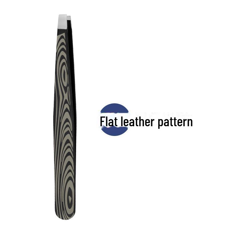 Пинцет для бровей из нержавеющей стали толщиной 1,2 мм со скошенной кромкой для точного удаления волос