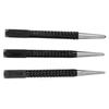 3pcs Non-Slip Center Pin Punch Set High-carbon Steel Center Punch for Alloy Steel Metal Wood Drilling Tool