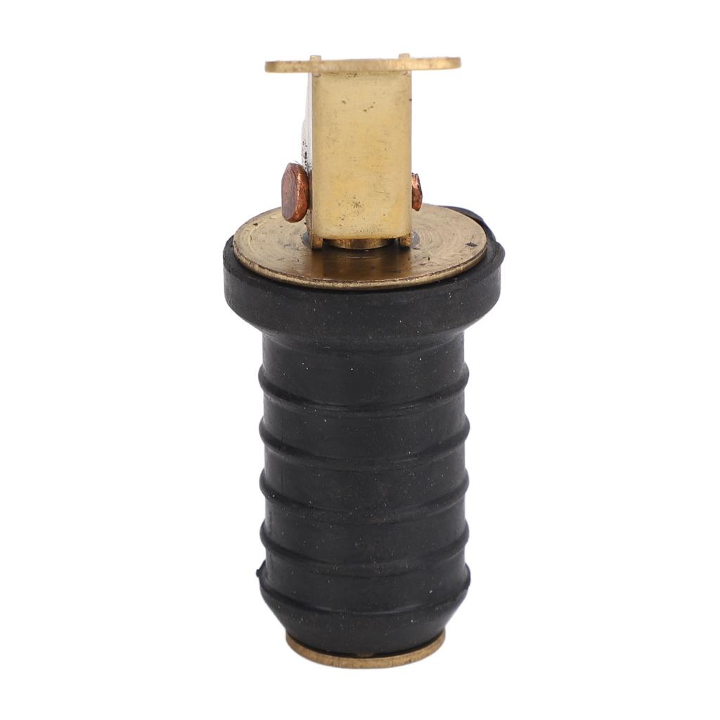 Пробка для садка лодки Латунная пробка для садка для живца Пробка для слива садка Плотное уплотнение Пробка для слива лодки Пробка для слива лодки для трюмной балки