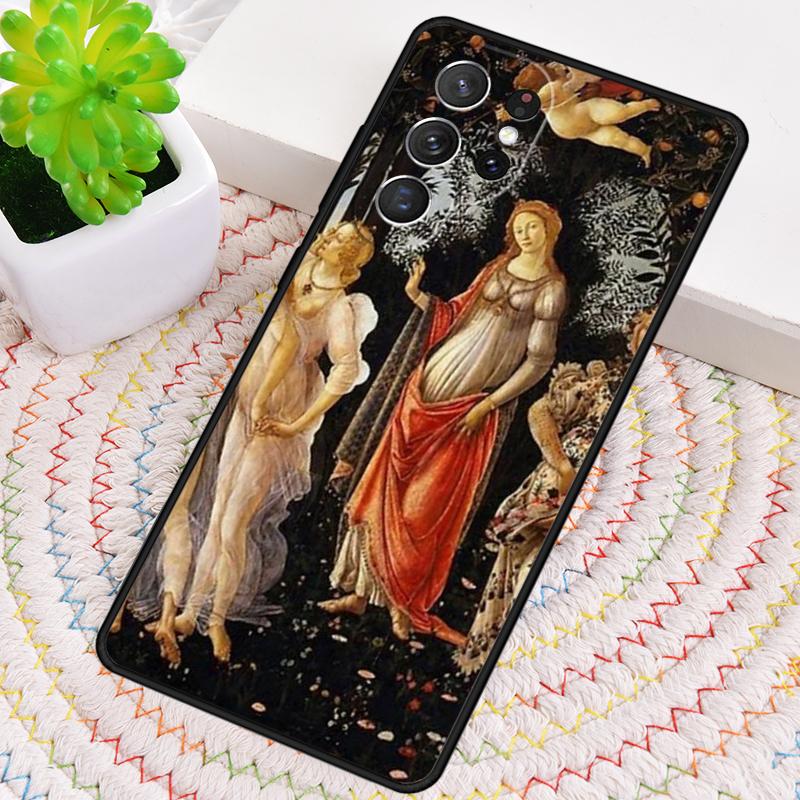 Чехол для телефона Botticelli 'Рождение Венеры' Классическое искусство для Samsung Galaxy note 10 pro S26 Ultra S23 S24 FE S25 S21 S22 PLUS