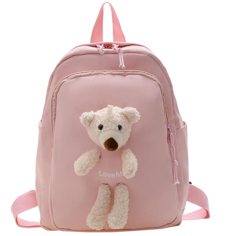 Интернет знаменитости горячая распродажа сращивание медведь детский рюкзак новый детский забавный милый рюкзак мужская и женская мода мультфильм ручная сумка