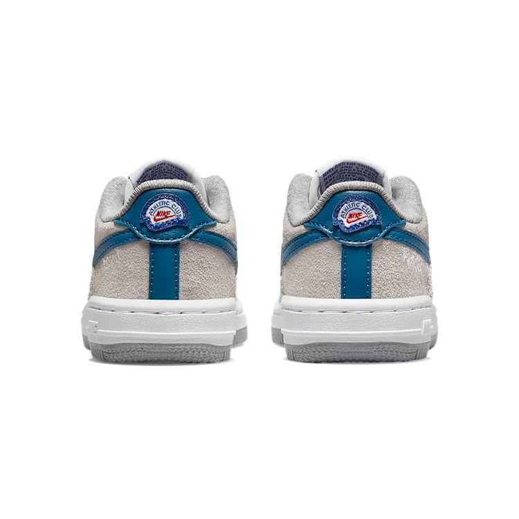Nike Force 1 LV8 TD Athletic Club - Light Smoke Grey Baby Sneakers White Marina DH9787-001