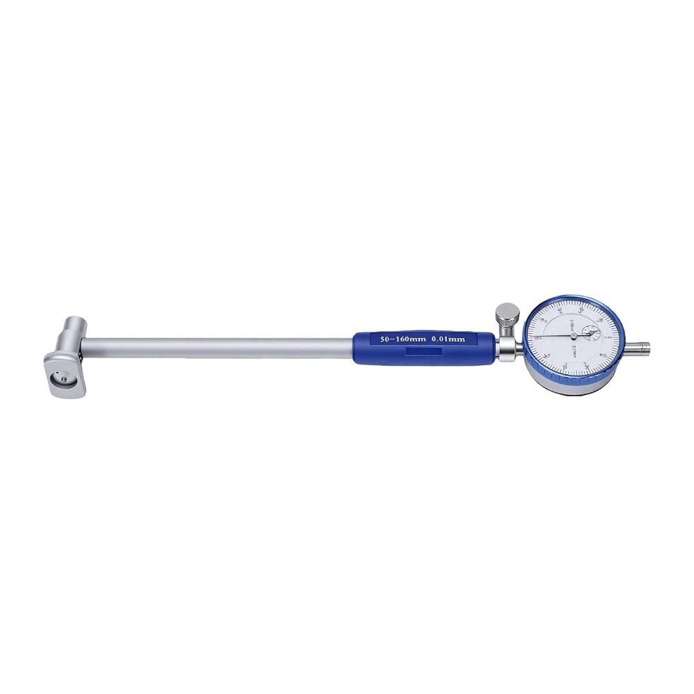 1 set Stainless Steel Dial Bore Gauge Silver Precision Inner Diameter Indicator Automotive Repair