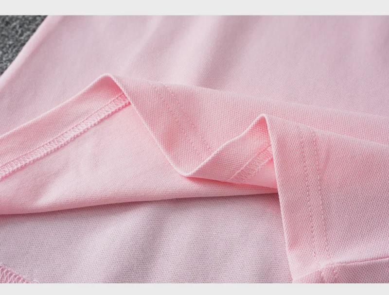 Летняя детская хлопковая рубашка-поло с коротким рукавом 2023 г. — школьная форма в корейском стиле