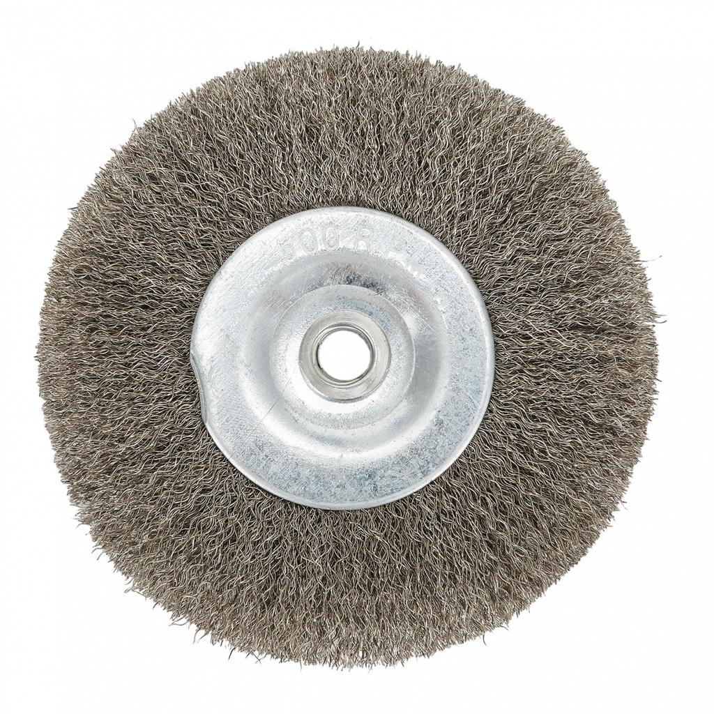 Детали Проволочная щетка из нержавеющей стали 1 шт. Гофрированная