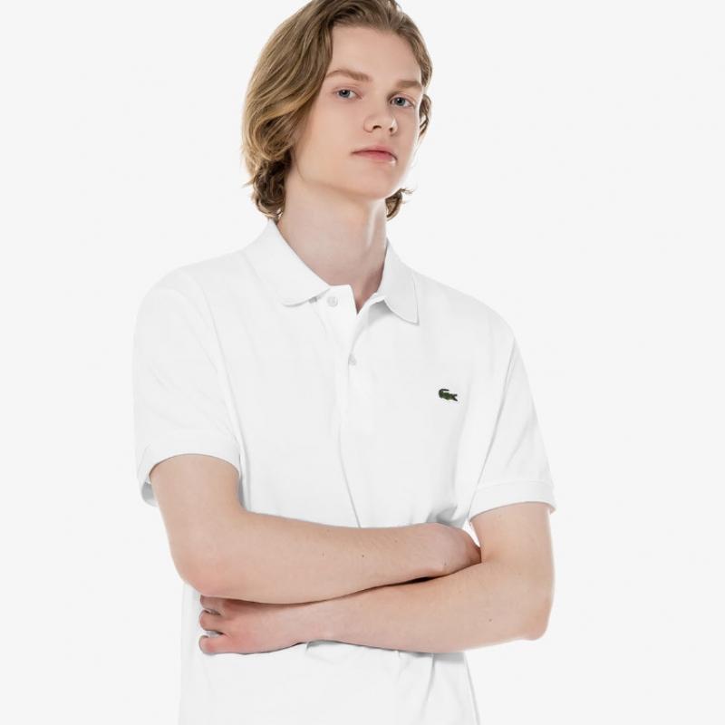 Lacoste Мужское поло с коротким рукавом базового кроя French Regular Fit Ph731e 53n 001