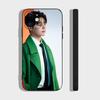 Чехол для телефона корейской знаменитости R-Ryeo Un для iPhone 17 Air 16 15 14 13 Pro Max 11 12 Черный силиконовый чехол
