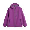 Li Ning CF Su Wan Long Jia Protection Series водонепроницаемая ветрозащитная куртка для походов на открытом воздухе с жесткой оболочкой куртка унисекс космическо-фиолетовая AEMU049-3