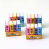 20/40PCS Cute Kawaii Creative Book Eraser Rubber Stationery School Supply Novelty Lovely Eraserbook