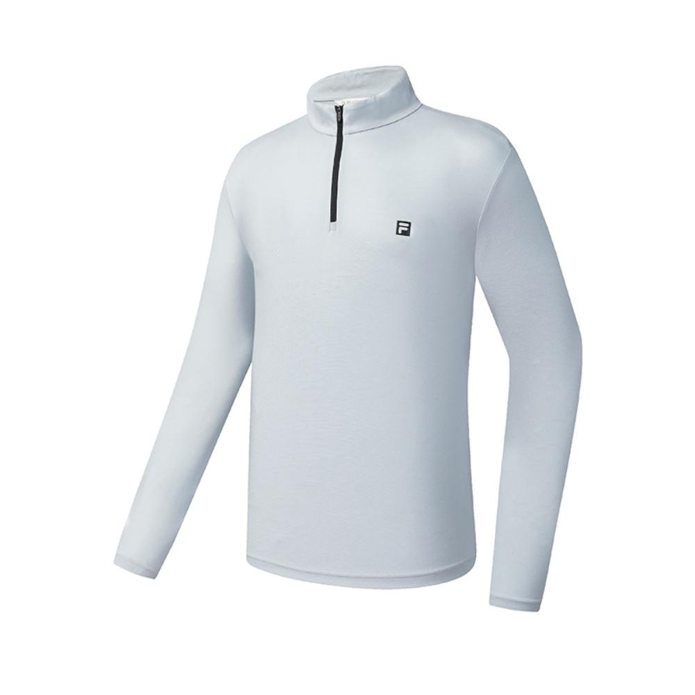 Новые футболки серии FILA Golf Мужские атласно-серые синие A11M545223FLB