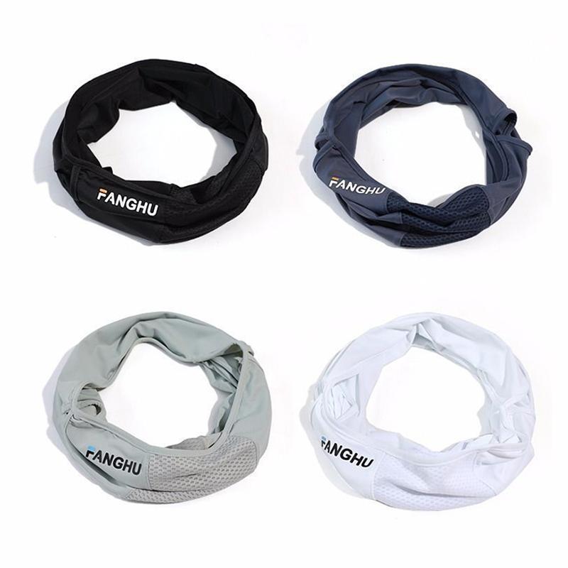 Mesh Breathable Ear Loop Mask Elastic Sunscreen Anti-Uv Face Covering Thin Breathable Sports Neck Gaiter For Women Men