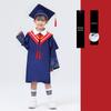Детский выпускной костюм с шапочкой и мантией для фотографий в детском саду и начальной школе