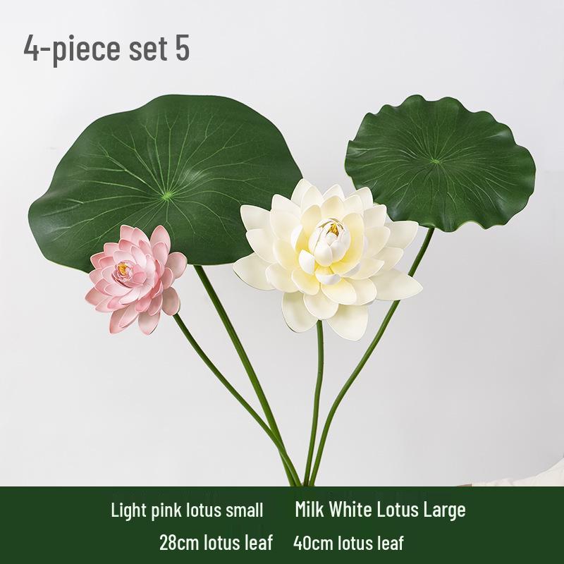 Танцевальные реквизиты «Цветок лотоса и лист лотоса» из ЭВА для декорации сценического оформления пруда