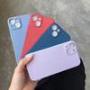 Чехол для телефона для iPhone 16 15 14 Plus 13 12 Mini 11 Pro Max Xs X Xr 7 8 Конфетный цвет Оригинальный Жидкий силикон Мягкий Защитный Задняя крышка