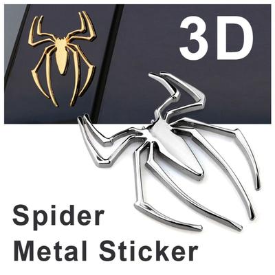 Мотоциклы Украшение Наклейка на двигатель Авто Эмблема Наклейка 3D Наклейка на автомобиль 3D Наклейка в форме паука на автомобиль
