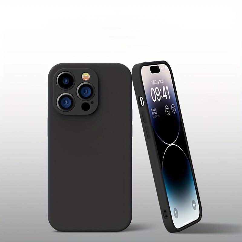 Роскошный жидкий противоударный чехол для телефона для iPhone 11 12 13 14 Pro Max Plus XR X XS 7 8 SE 2 3, силиконовые чехлы с полным покрытием объектива