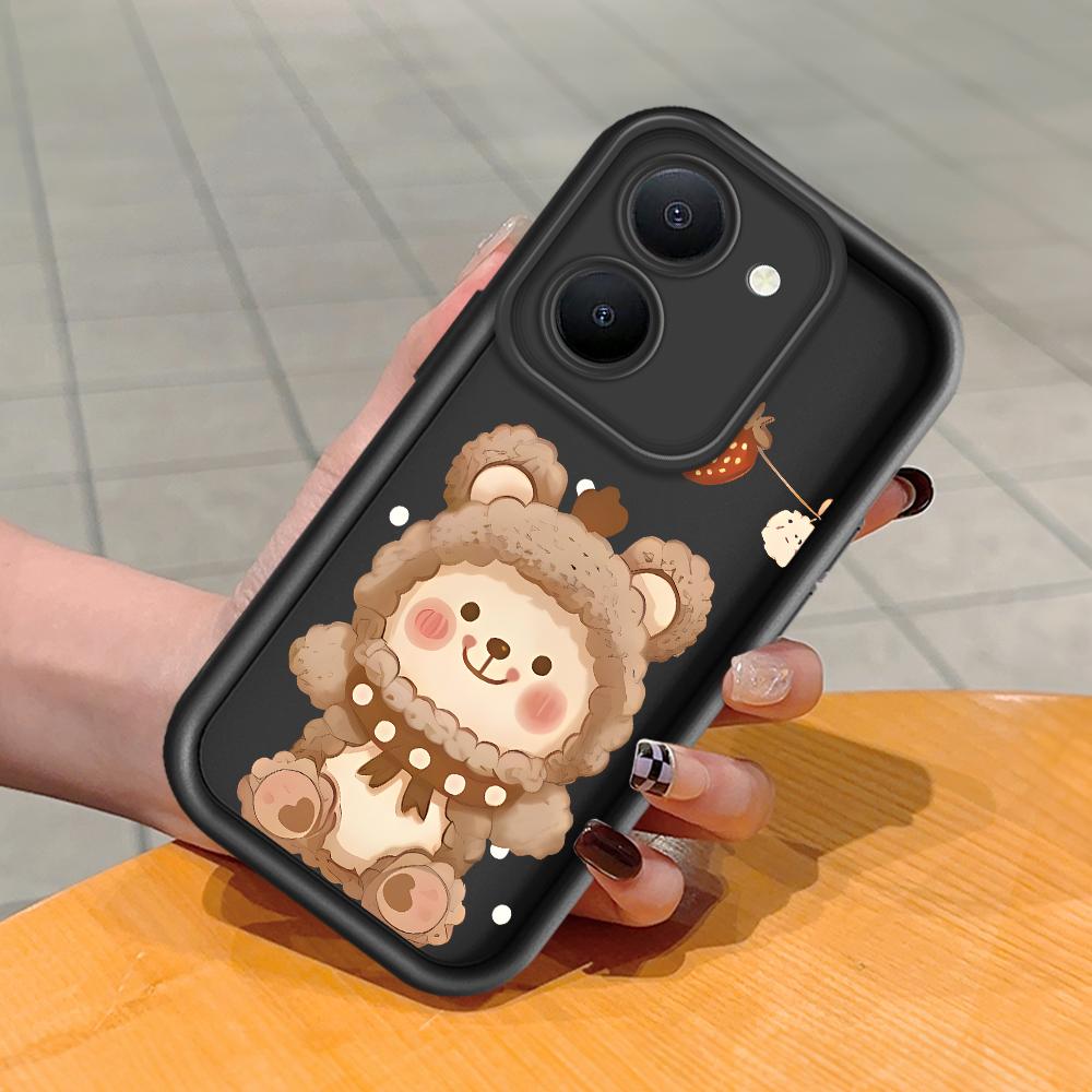 Мягкий силиконовый квадратный чехол с рисунком лестницы для телефона, полное покрытие, противоударный защитный резиновый чехол для камеры для Vivo