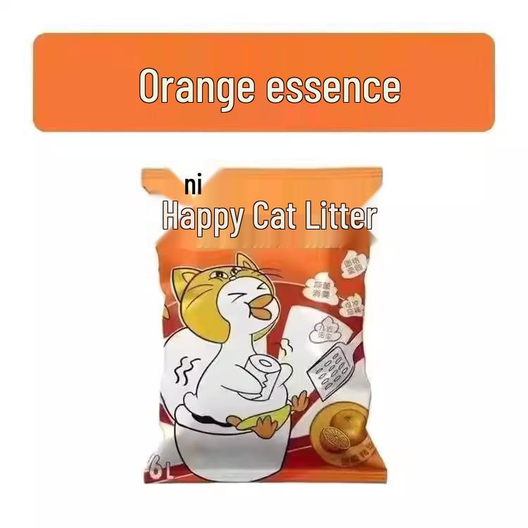 Дезодорирующий смешанный кошачий наполнитель NiYa: Тофу и бентонит, 20 фунтов (6 мешков по 2,5 кг каждый)