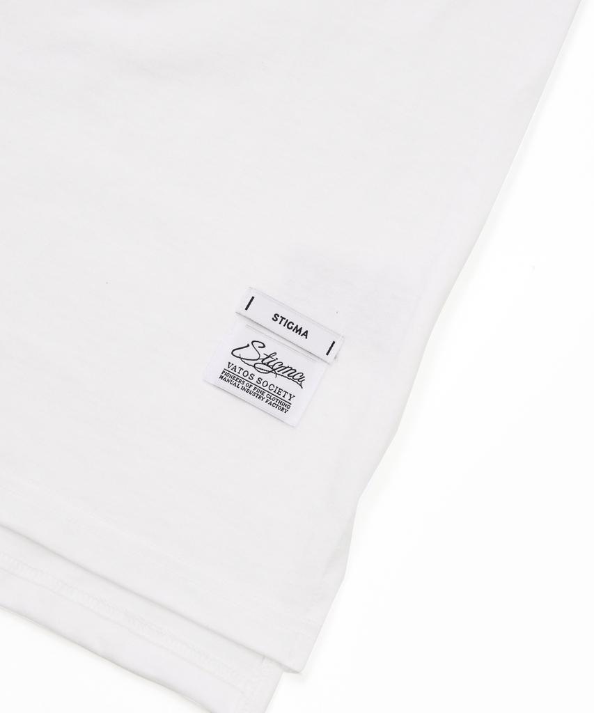 STIGMA Mad Oversized Short Sleeves T-Shirts White
