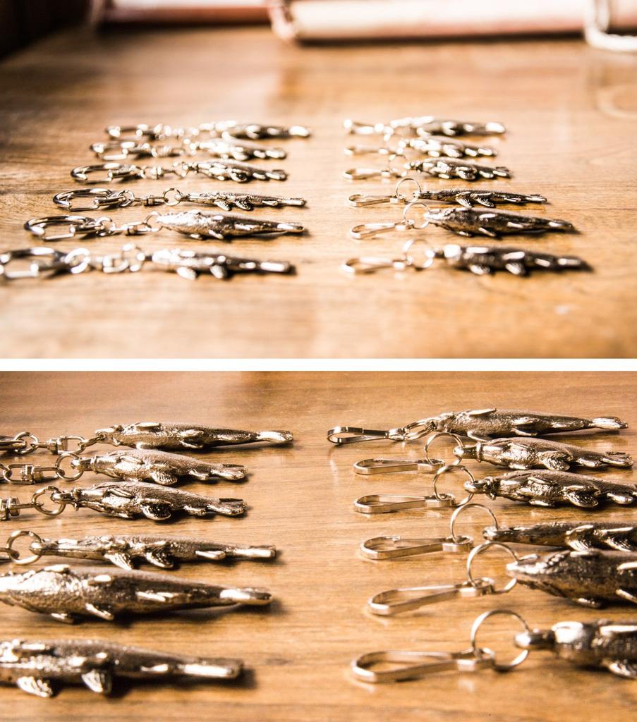 Зеркальный карп Британское искусство рыба застежка-молния коллекция (зеркальный карп)